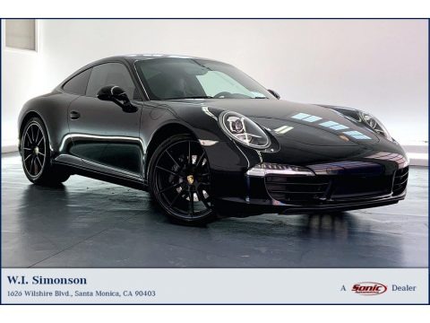 Black 2015 Porsche 911 Carrera Coupe