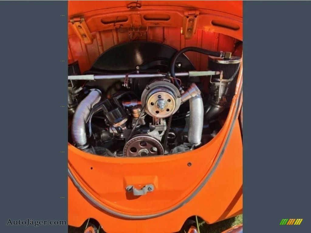 1966 Beetle Coupe - Orange / Beige photo #10