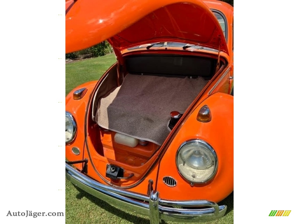 1966 Beetle Coupe - Orange / Beige photo #11
