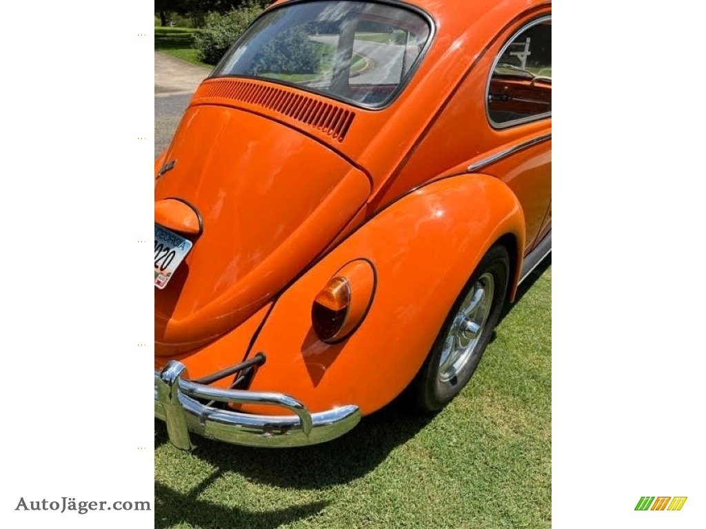 1966 Beetle Coupe - Orange / Beige photo #13