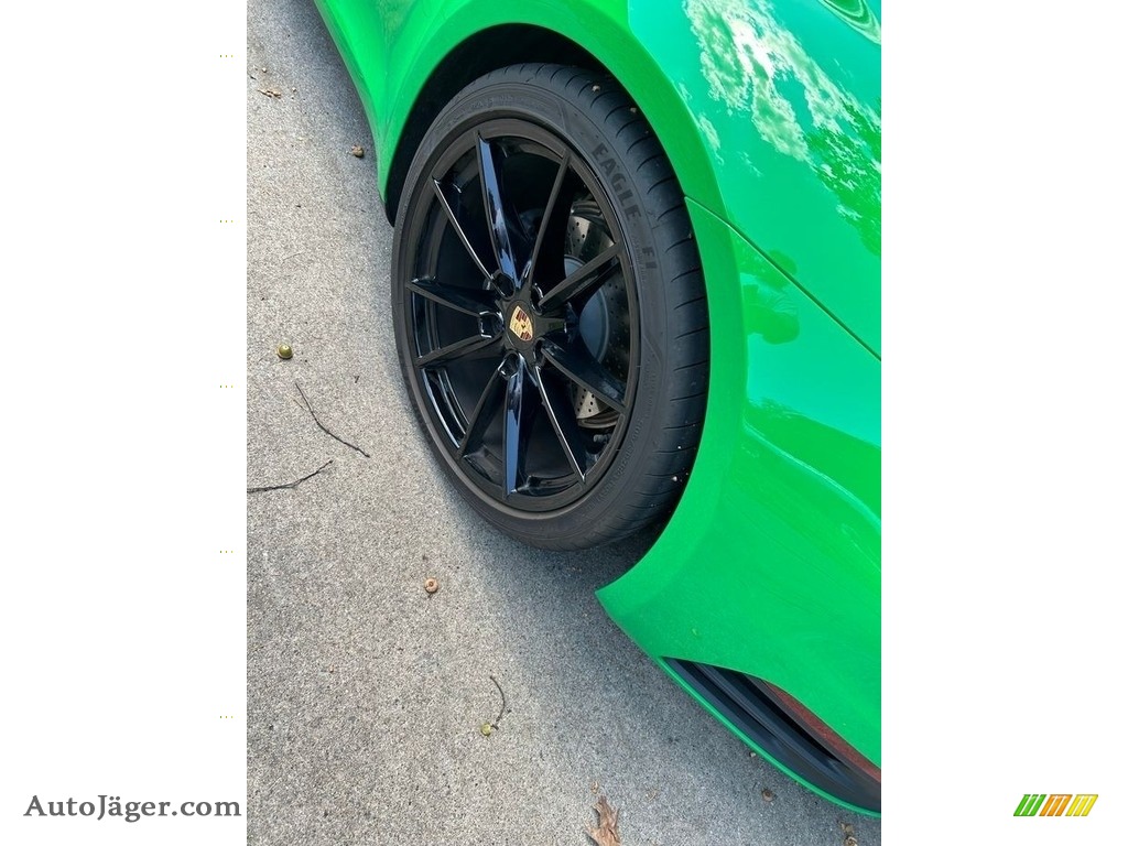 2023 911 Carrera Coupe - Python Green / Black photo #9