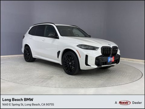 Mineral White Metallic 2024 BMW X5 M60i