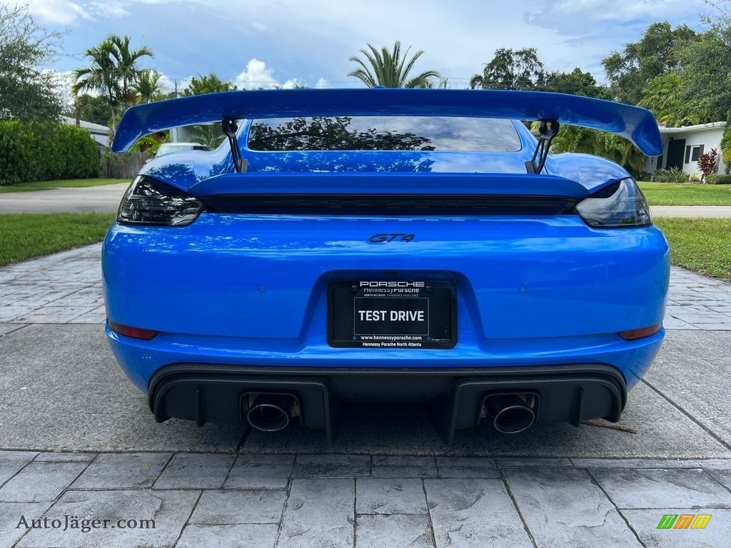 2023 718 Cayman GT4 - Shark Blue / Black photo #8