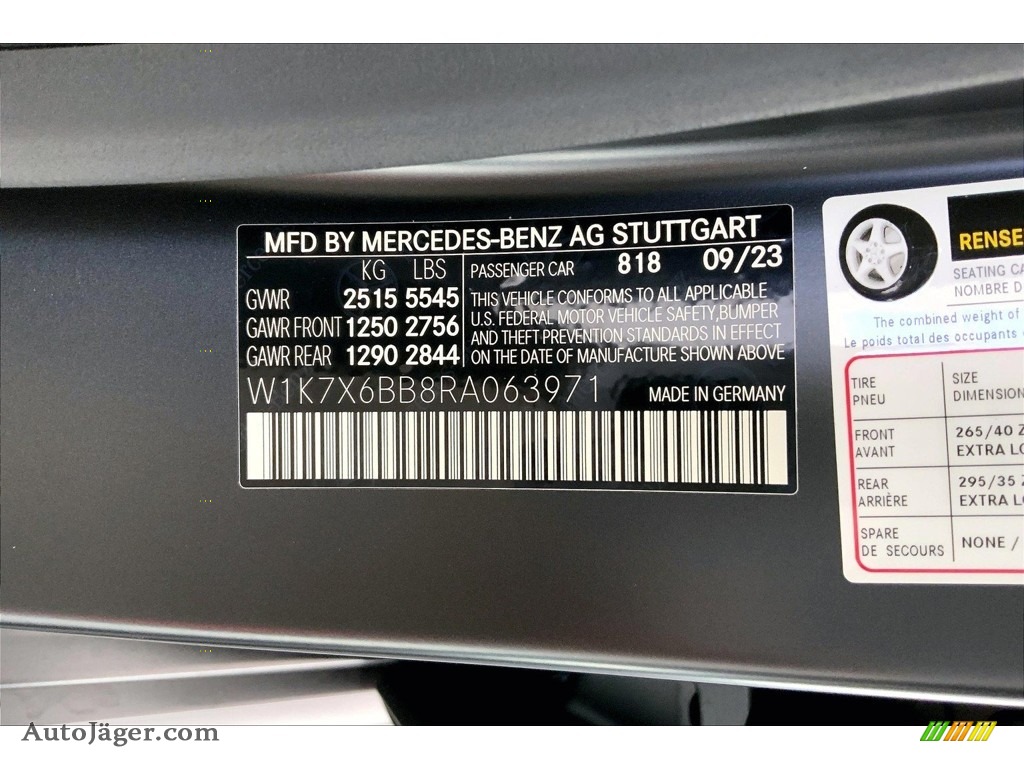 2024 AMG GT 53 - Graphite Gray Magno (Matte) / Macchiato Beige/Magma Gray photo #10