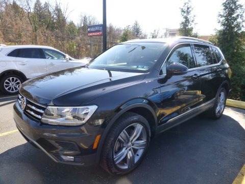 Deep Black Pearl 2020 Volkswagen Tiguan SEL 4MOTION