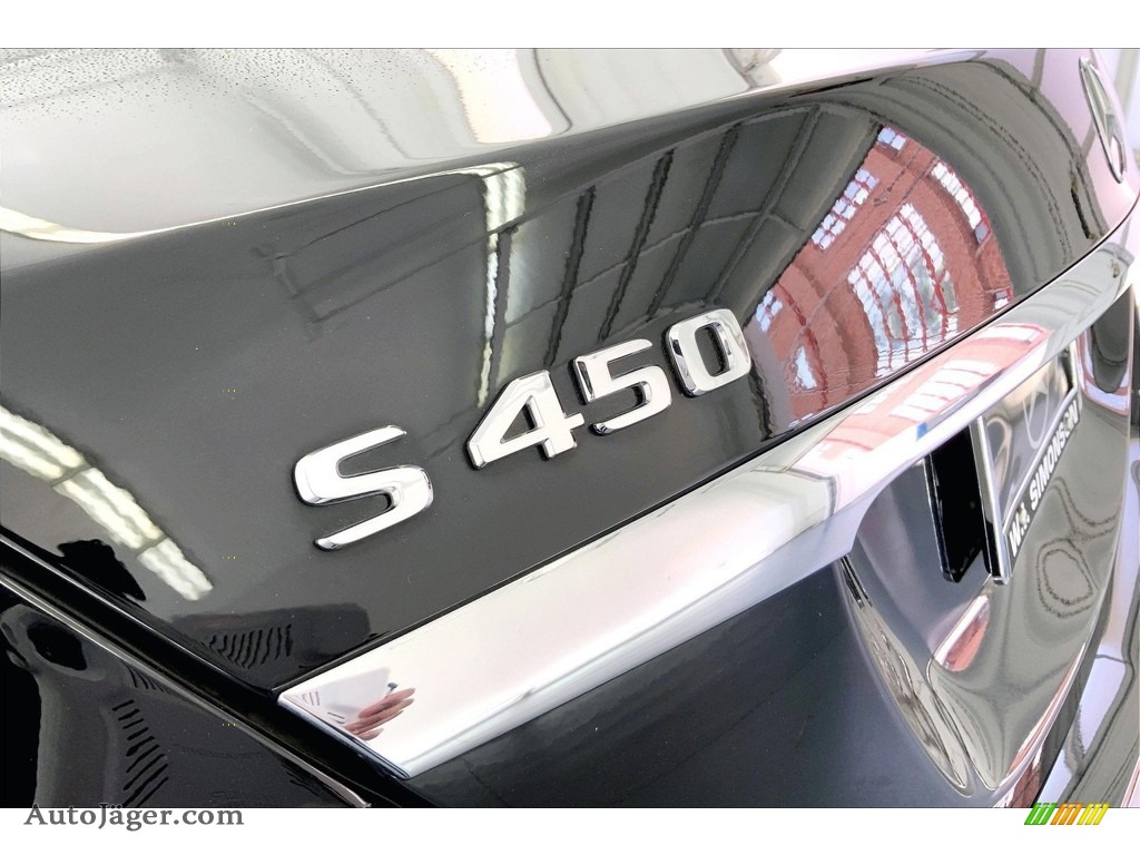 2020 S 450 Sedan - Black / Black photo #31