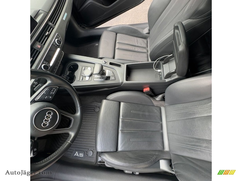 2018 A5 Premium Plus quattro Coupe - Manhattan Gray Metallic / Black photo #7