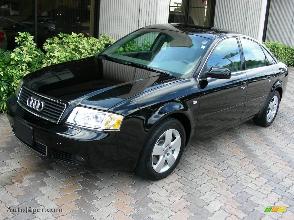 2003 A6 3.0 quattro Sedan - Brilliant Black / Platinum photo #1