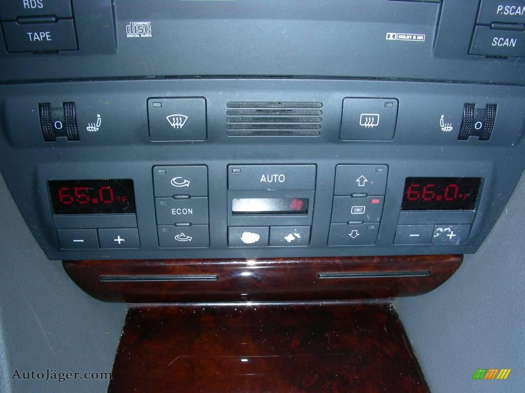 2003 A6 3.0 quattro Sedan - Brilliant Black / Platinum photo #24