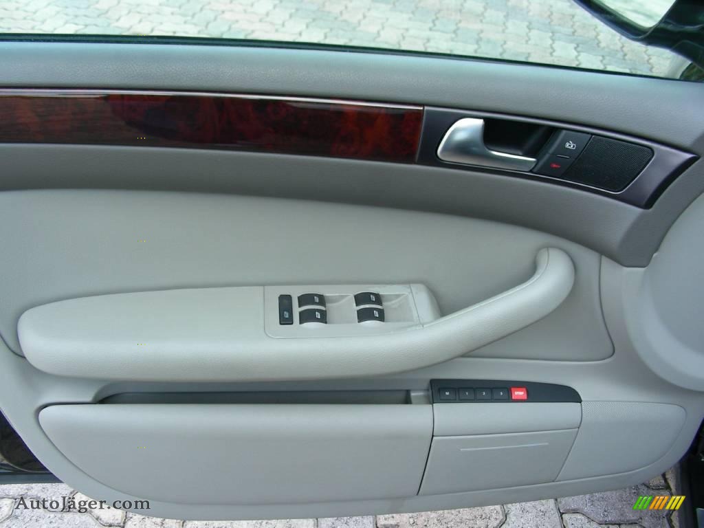 2003 A6 3.0 quattro Sedan - Brilliant Black / Platinum photo #25