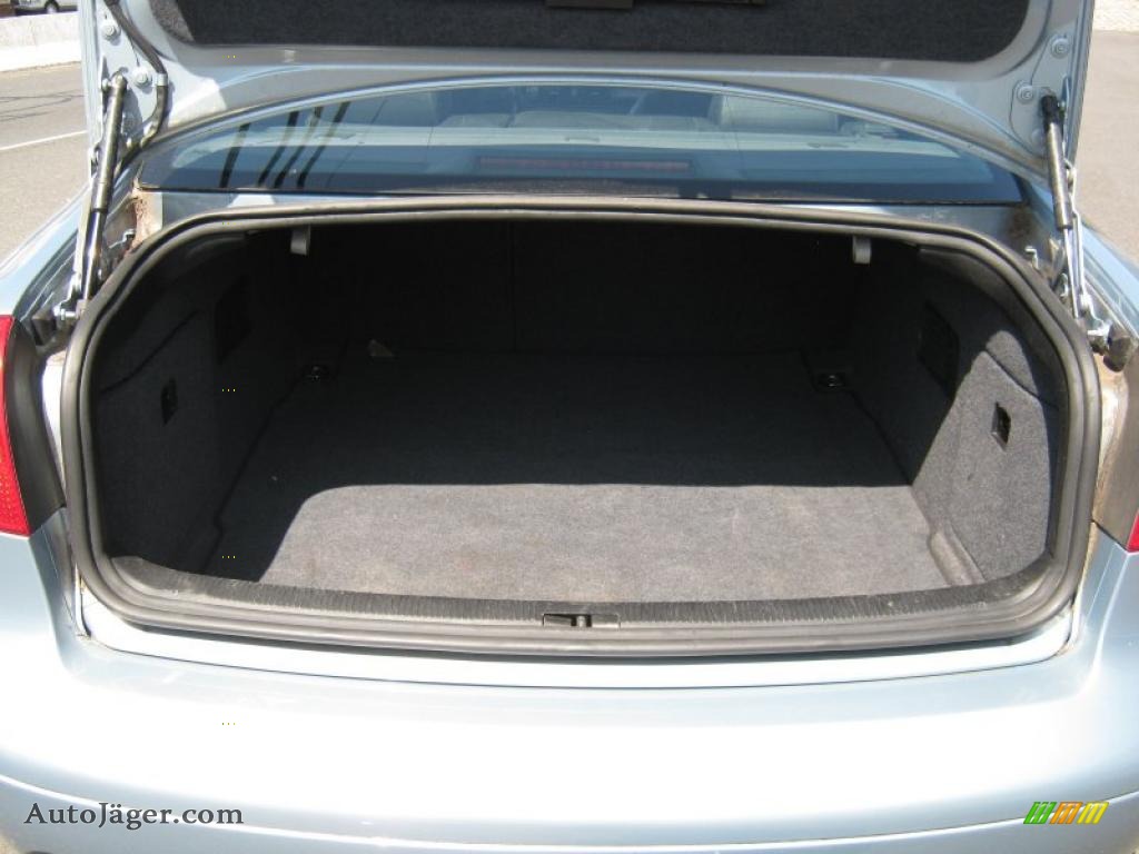 2002 A6 4.2 quattro Sedan - Crystal Blue Metallic / Ebony Black photo #8
