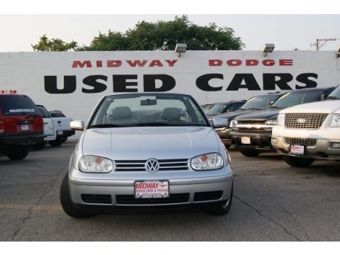 Reflex Silver Metallic 2002 Volkswagen Cabrio GLX Reflex Silver Metallic 2002 Volkswagen Cabrio GLX
