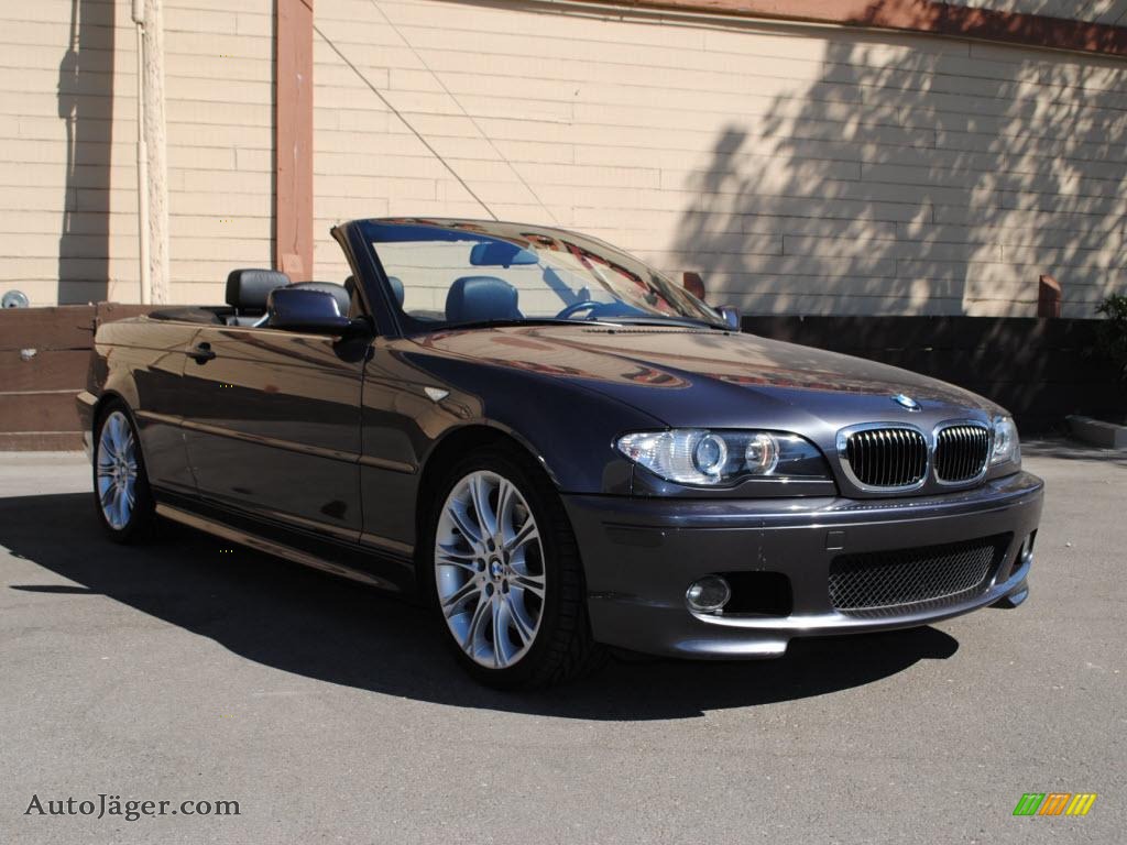 2005 Bmw 3 Series 330i Convertible In Sparkling Graphite 2005 Bmw 3 Series 330i Convertible In Sparkling Graphite