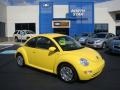 Volkswagen New Beetle GL Coupe Double Yellow photo #1