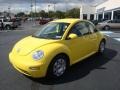 Volkswagen New Beetle GL Coupe Double Yellow photo #10
