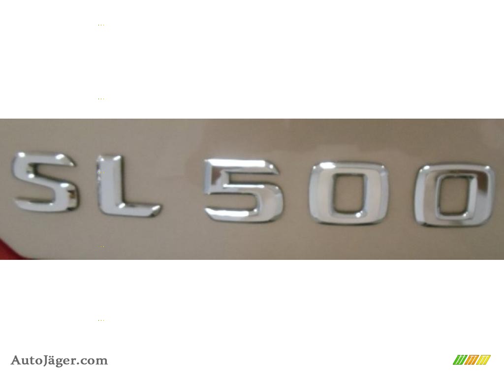 2005 SL 500 Roadster - Desert Silver Metallic / designo Sand/Black photo #6