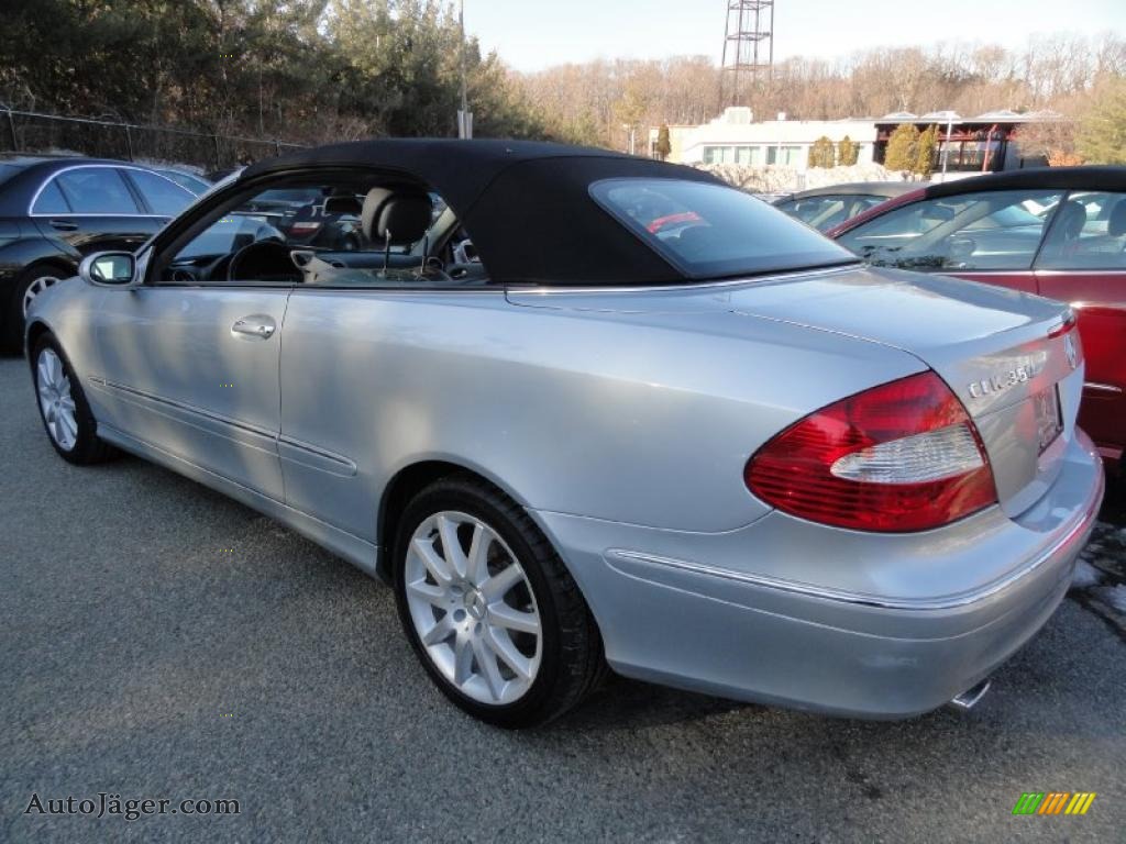 2007 Mercedes Benz Clk 350 Cabriolet In Iridium Silver Metallic Photo