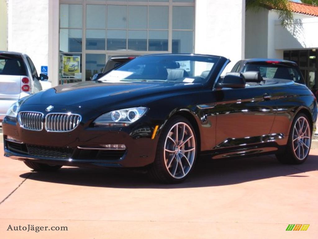 Black bmw 650i convertible for sale #1