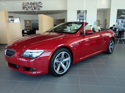 Bmw 630i Convertible For Sale. Imola Red BMW 6 Series 650i