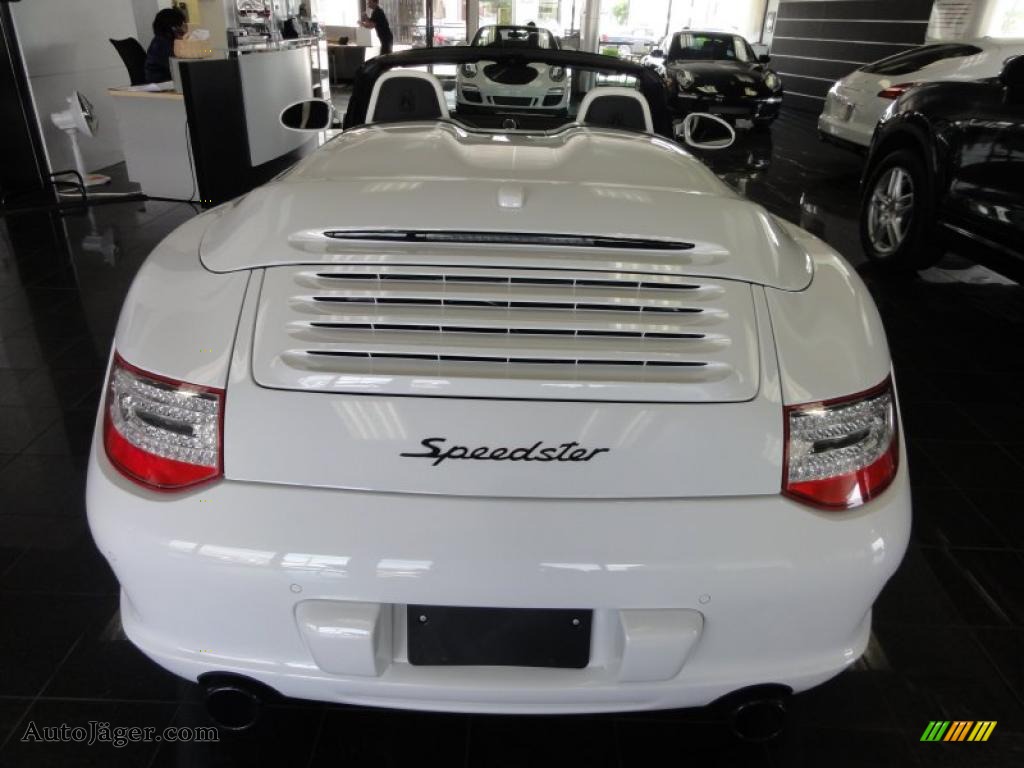2011 911 Speedster - Carrara White / Black/Speedster Details photo #7