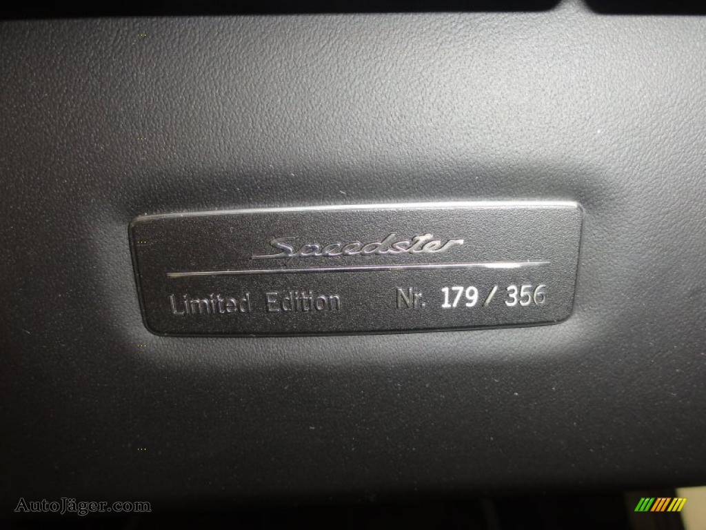 2011 911 Speedster - Carrara White / Black/Speedster Details photo #23