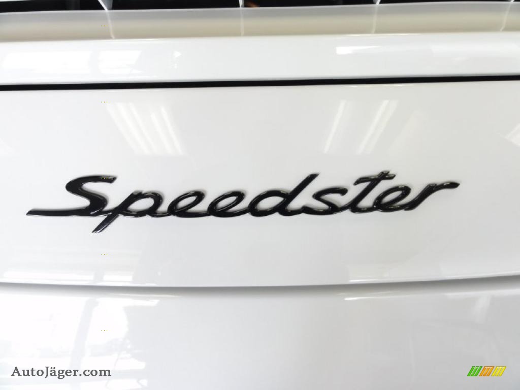 2011 911 Speedster - Carrara White / Black/Speedster Details photo #24