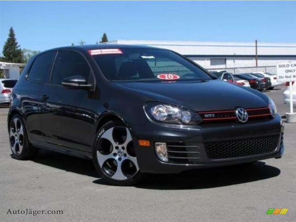 2010 Volkswagen Gti 2 Door In Carbon Grey Steel 069820 Auto