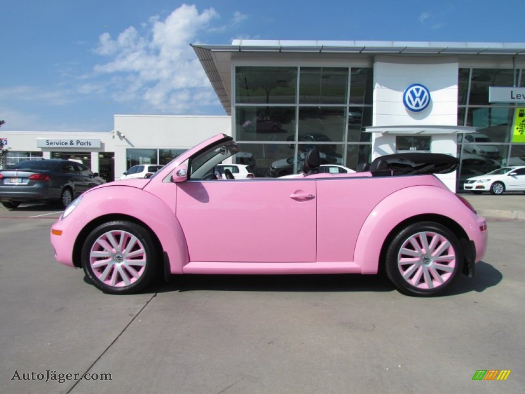 pink convertible ride on car