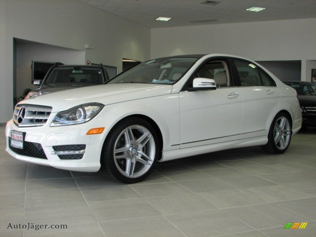 2012 Mercedes c300 4matic white for sale #7