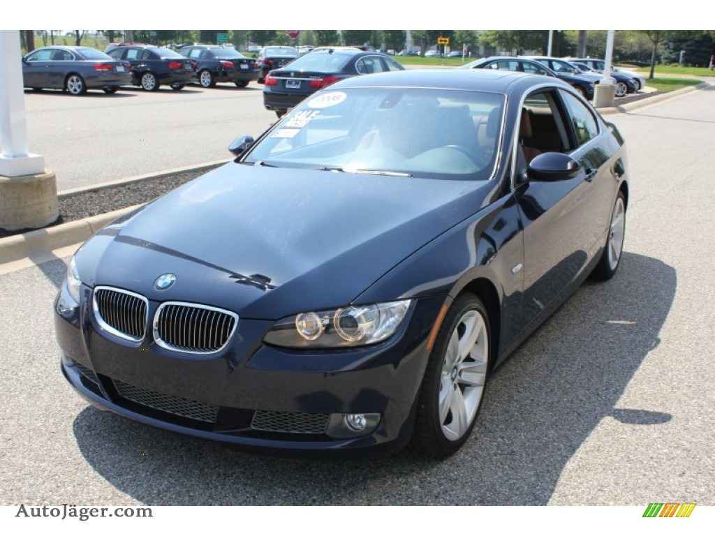 2008 Bmw 3 Series 335xi Coupe In Monaco Blue Metallic 062875 2008 3 Series 335xi Coupe Monaco Blue Metallic Black Photo 1