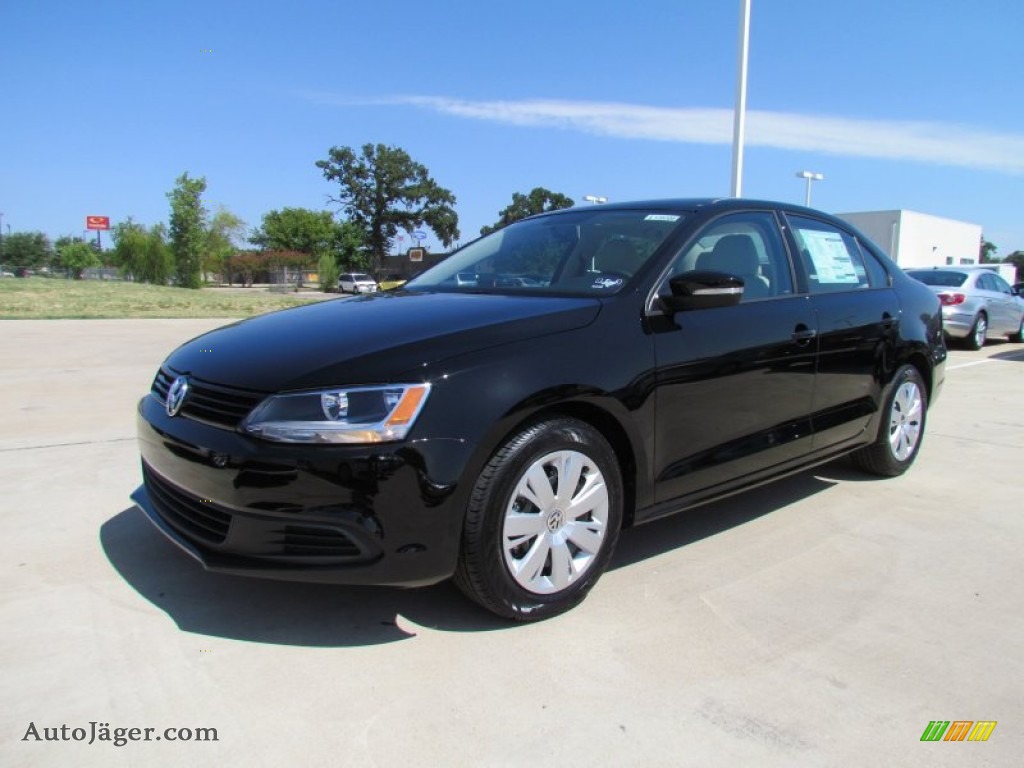 2012 Volkswagen Jetta Se Sedan In Black 014548 Auto