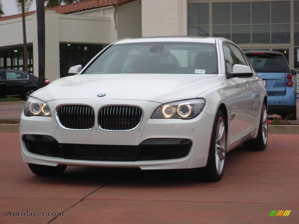 2006 Bmw 750li white smoke #2