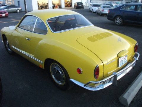 Oriole Yellow 1968 Volkswagen Karmann Ghia Coupe Oriole Yellow 1968 Volkswagen Karmann Ghia Coupe