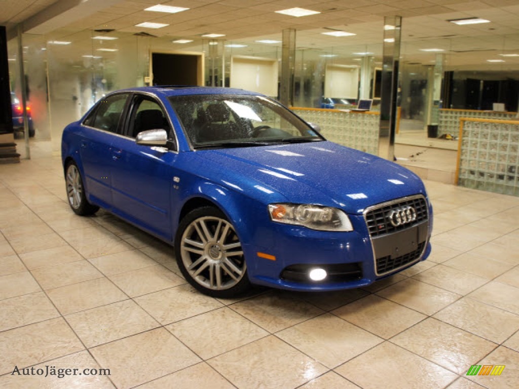 2007 Audi S4 4.2 quattro Sedan in Sprint Blue Pearl Effect ...