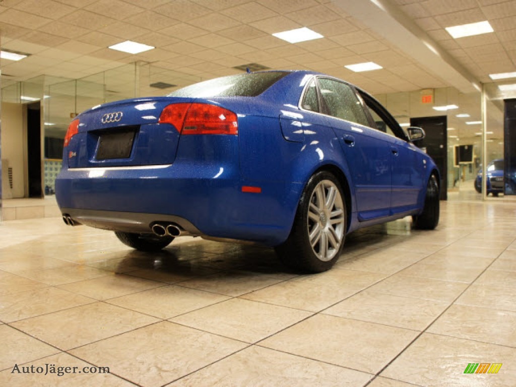 2007 S4 4.2 quattro Sedan - Sprint Blue Pearl Effect / Ebony photo #15