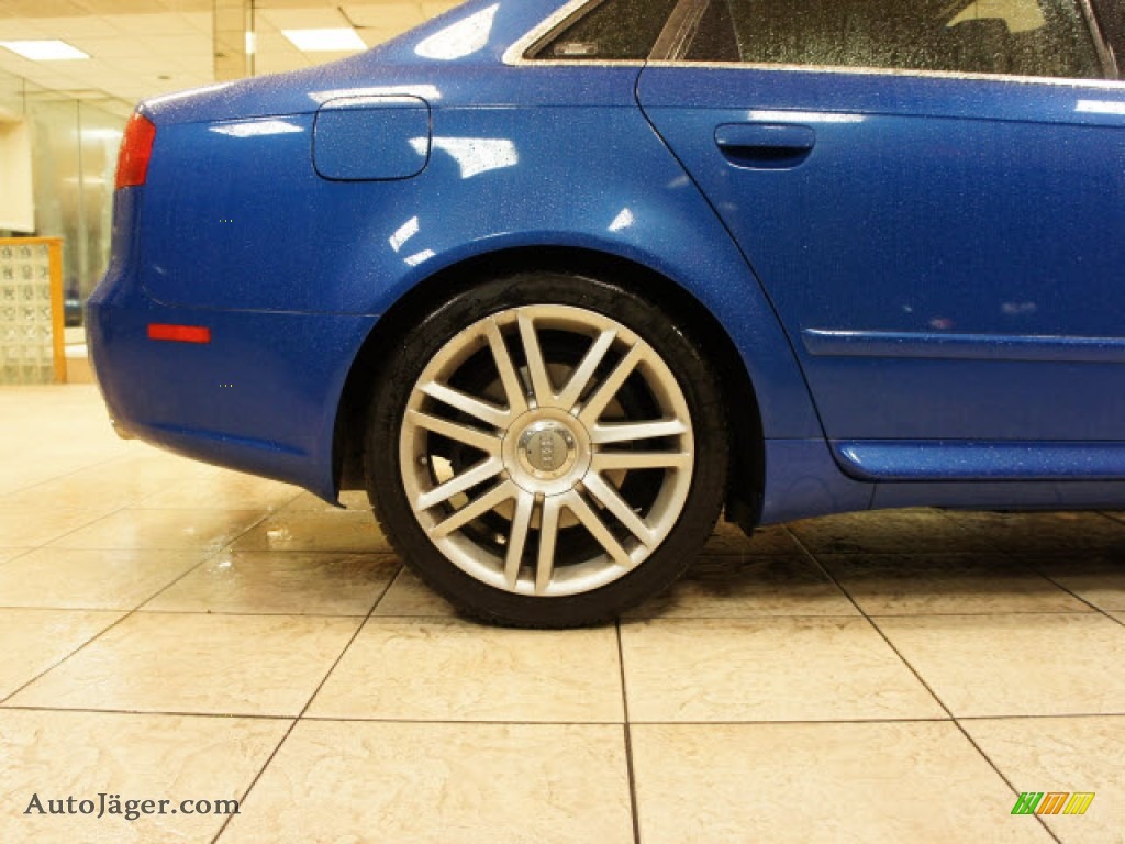2007 S4 4.2 quattro Sedan - Sprint Blue Pearl Effect / Ebony photo #17