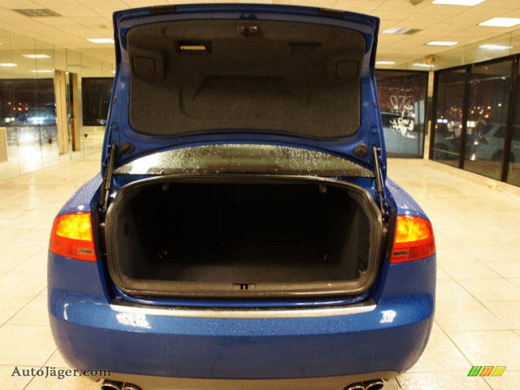 2007 S4 4.2 quattro Sedan - Sprint Blue Pearl Effect / Ebony photo #18
