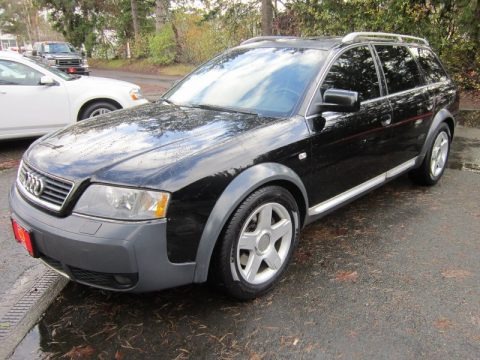 Brilliant Black 2003 Audi Allroad 2.7T quattro