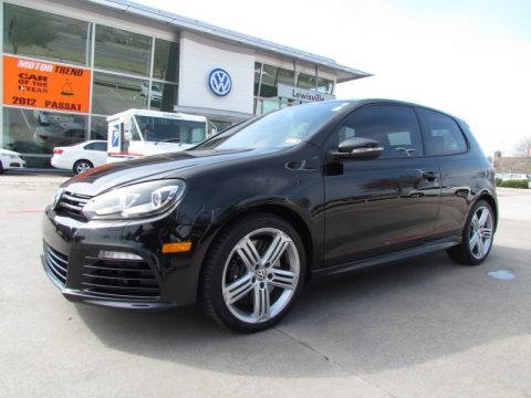 Deep Black Pearl Metallic 2012 Volkswagen Golf R 2 Door 4Motion Deep Black Pearl Metallic 2012 Volkswagen Golf R 2 Door 4Motion