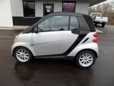 Silver Metallic 2008 Smart fortwo passion cabriolet Silver Metallic 2008 Smart fortwo passion cabriolet