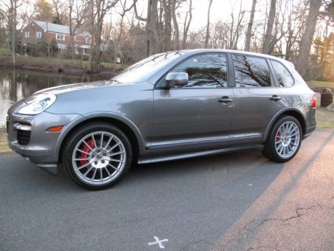 Meteor Grey Metallic 2009 Porsche Cayenne GTS