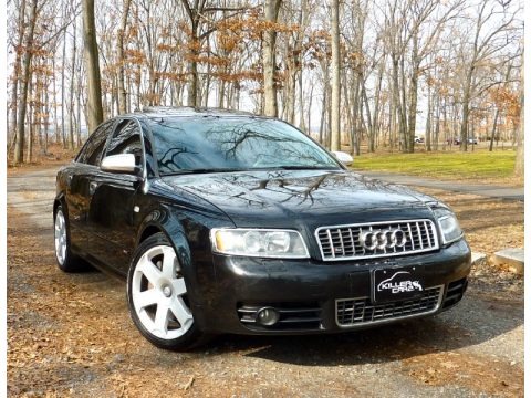 Brilliant Black 2004 Audi S4 4.2 quattro Sedan Brilliant Black 2004 Audi S4 4.2 quattro Sedan