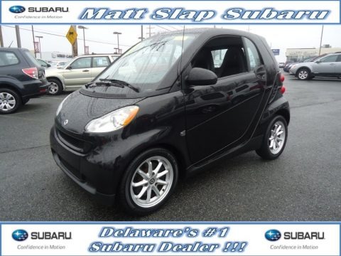 Deep Black 2008 Smart fortwo passion coupe Deep Black 2008 Smart fortwo passion coupe