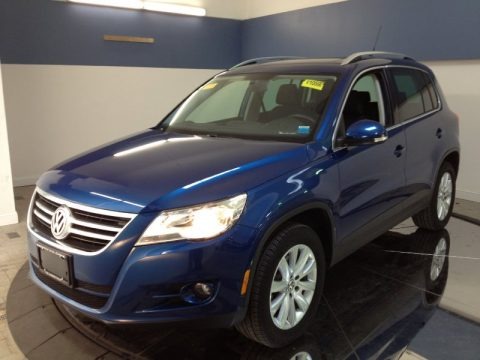 Sapphire Blue Metallic 2009 Volkswagen Tiguan SE 4Motion