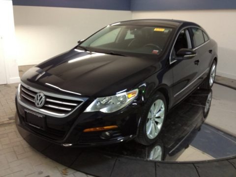Deep Black 2009 Volkswagen CC Sport