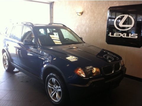 Mystic Blue Metallic 2005 BMW X3 3.0i Mystic Blue Metallic 2005 BMW X3 3.0i
