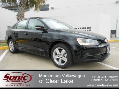 Black 2012 Volkswagen Jetta TDI Sedan