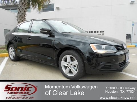 Black 2012 Volkswagen Jetta TDI Sedan