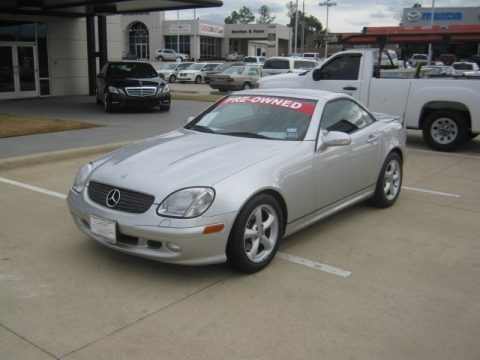 Brilliant Silver Metallic 2004 Mercedes-Benz SLK 320 Roadster Brilliant Silver Metallic 2004 Mercedes-Benz SLK 320 Roadster