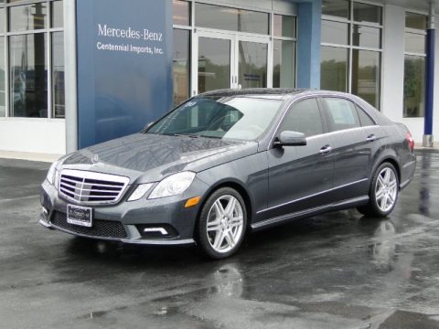 Steel Grey Metallic 2010 Mercedes-Benz E 550 Sedan Steel Grey Metallic 2010 Mercedes-Benz E 550 Sedan